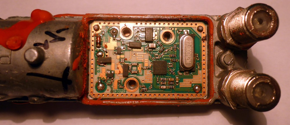 View of the second downconverter