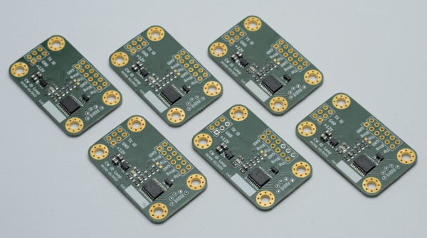 six populated circuit boards